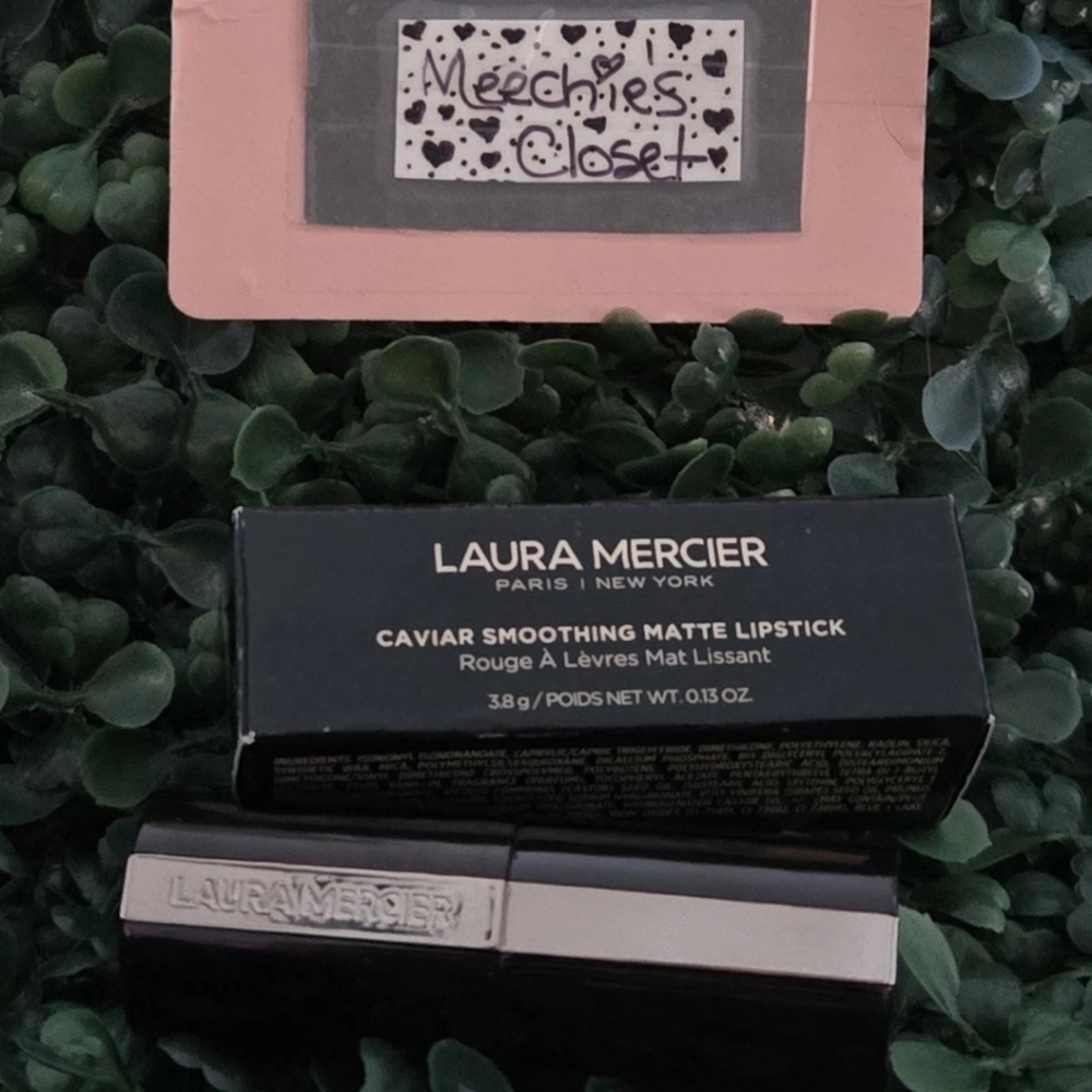 NIB Laura Mercier Caviar Smoothing Matte Lipstick - 610 Blush Chenille